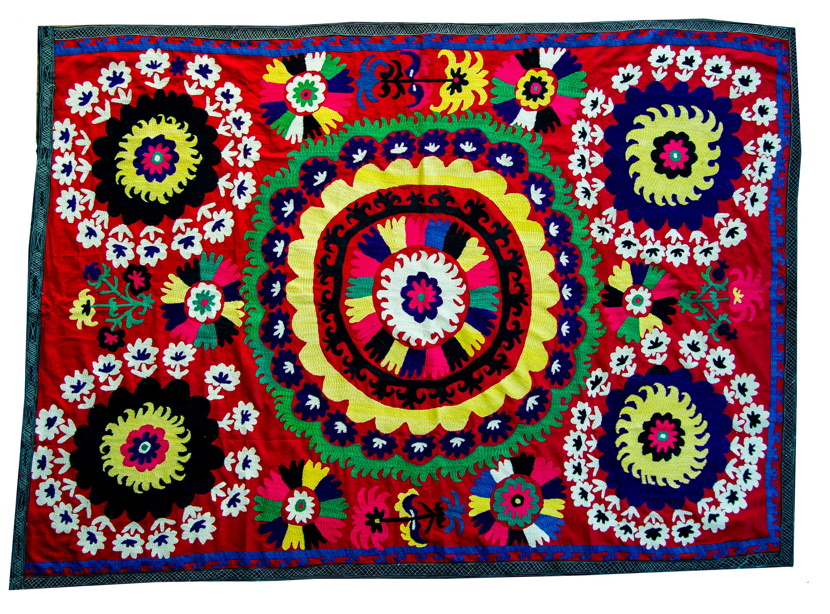Dense rosette field — gulkurpa, Dushanbe